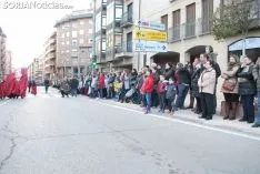 Una imagen de este Miércoles Santo en la capital soriana. /SN