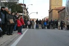 Una imagen de este Miércoles Santo en la capital soriana. /SN