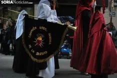 Una imagen de este Miércoles Santo en la capital soriana. /SN