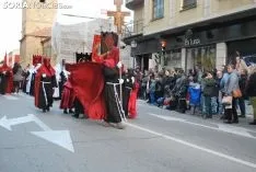 Una imagen de este Miércoles Santo en la capital soriana. /SN