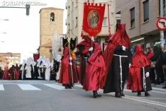 Una imagen de este Miércoles Santo en la capital soriana. /SN