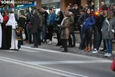 Una imagen de este Miércoles Santo en la capital soriana. /SN