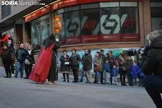 Una imagen de este Miércoles Santo en la capital soriana. /SN