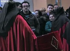 Una imagen de este Miércoles Santo en la capital soriana. /SN