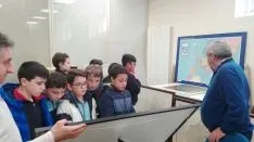 Una imagen de la visita. 