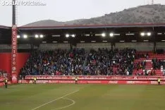 Afición zaragocista en Soria. Soria Notcias. 