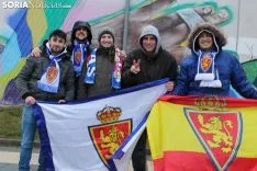Afición zaragocista en Soria. Soria Noticias. 