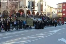 Procesión de la Cofradía de las Caídas de Jesús. Soria Noticias. 