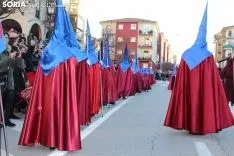 Procesión de la Cofradía de las Caídas de Jesús. Soria Noticias. 
