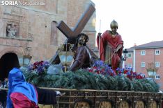 Procesión de la Cofradía de las Caídas de Jesús. Soria Noticias. 