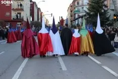 Procesión de la Cofradía de las Caídas de Jesús. Soria Noticias. 