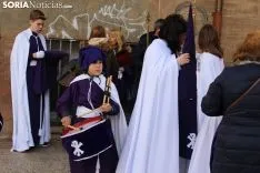 Procesión de la Cofradía de las Siete Palabras de Jesús en la Cruz. Soria Noticias. 