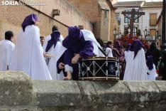 Procesión de la Cofradía de las Siete Palabras de Jesús en la Cruz. Soria Noticias. 