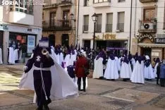 Procesión de la Cofradía de las Siete Palabras de Jesús en la Cruz. Soria Noticias. 