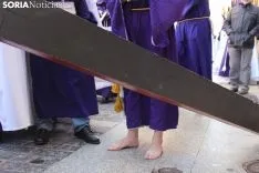 Procesión de la Cofradía de las Siete Palabras de Jesús en la Cruz. Soria Noticias. 