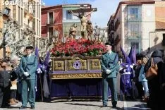 Procesión de la Cofradía de las Siete Palabras de Jesús en la Cruz. Soria Noticias. 