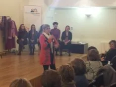 Acto por el 8 de marzo en Valdeavellano de Tera.