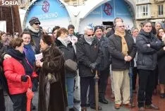 Concentración por unas pensiones dignas, en la plaza de Mariano Granados.