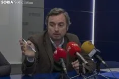 Mercedes Ciria y Jesús Mateo durante la rueda de prensa. /Freddy Páez