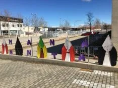 Desfile de los niños y niñas del Gloria Fuertes. 