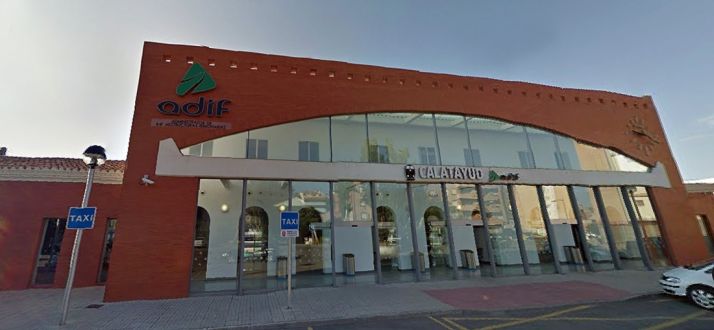 Estación del AVE en Calatayud. /GM