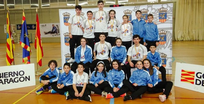 La expedición soriana en Alfajarín. /CBS-CS24