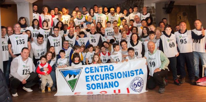 Miembros del CES este fin de semana en Formigal. /Jesús Ángel Alonso