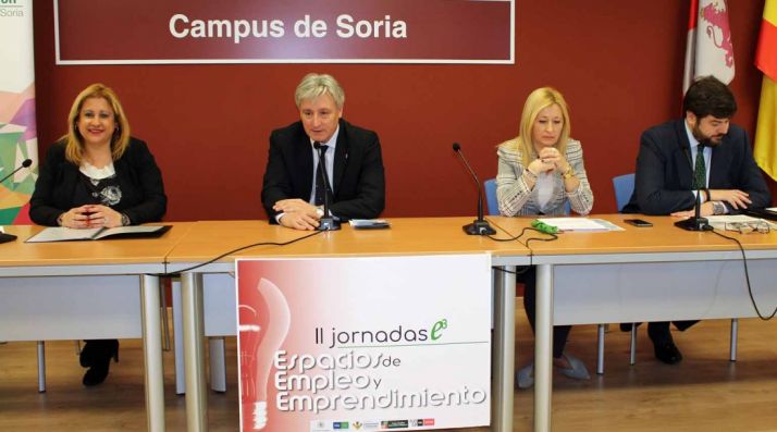 De Gregorio (izda.), García-Medall, García y Carrizosa. 