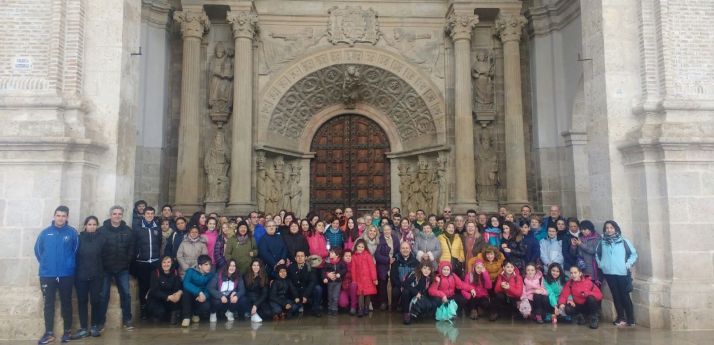 300 peregrinos participan en la segunda Javierada 2018