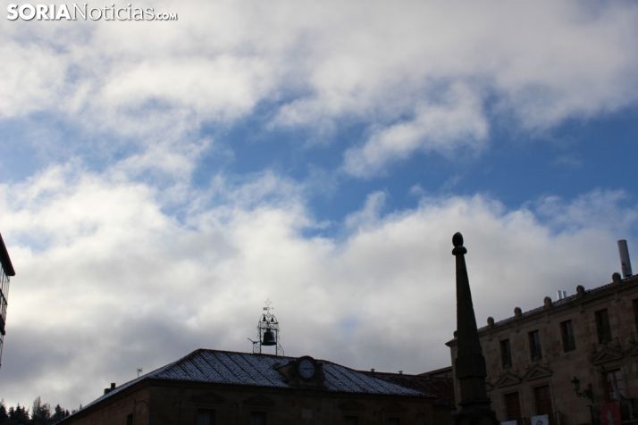La plaza Mayor de la capital soriana. Soria Noticias. 
