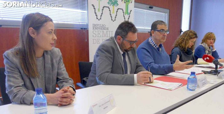 Barberá (izda.), Casas, Santamaría, Cáceres y oliva. /SN 