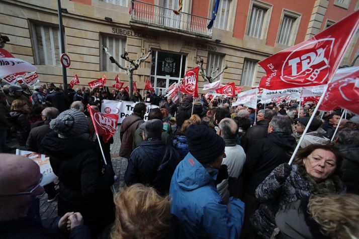 Un millar de personas exigen en Soria unas pensiones 'dignas'