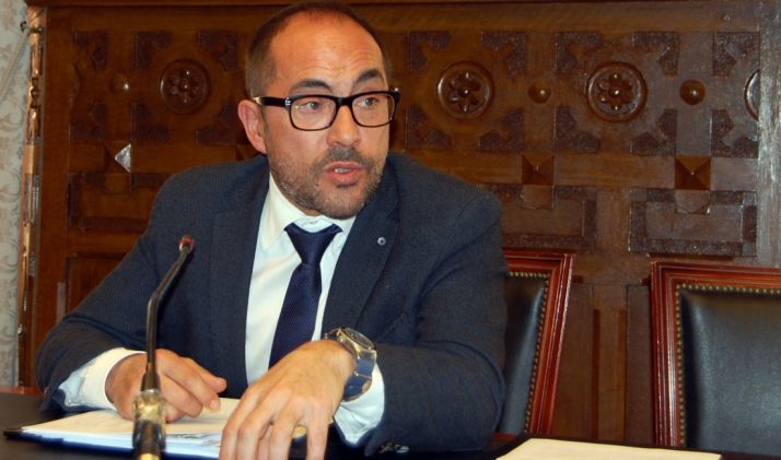 Luis Rey, presidente de la Diputación de Soria.
