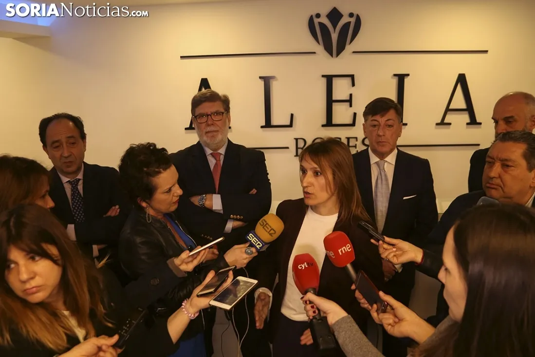 Imágenes de la visita a Aleia Roses. Freddy Páez