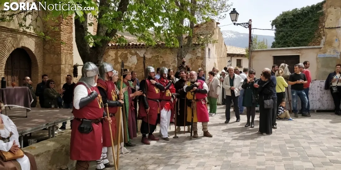 Desposorios reales en Ágreda.