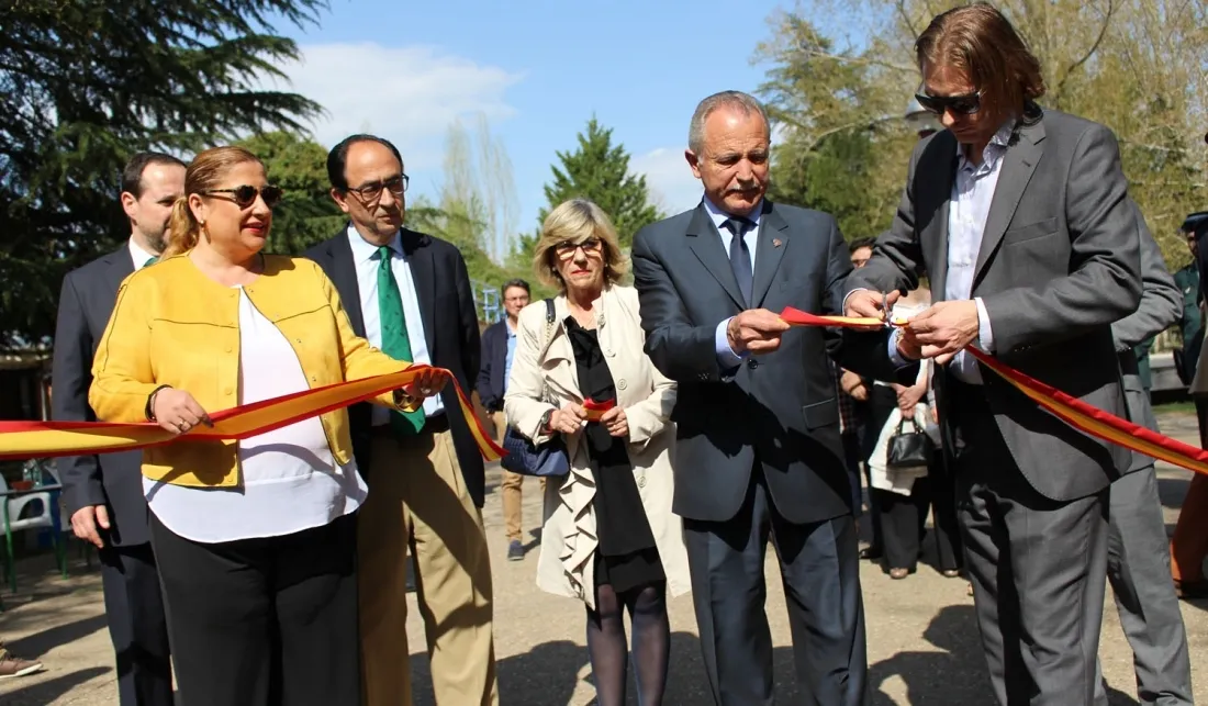 Imagen de la apertura de la feria.