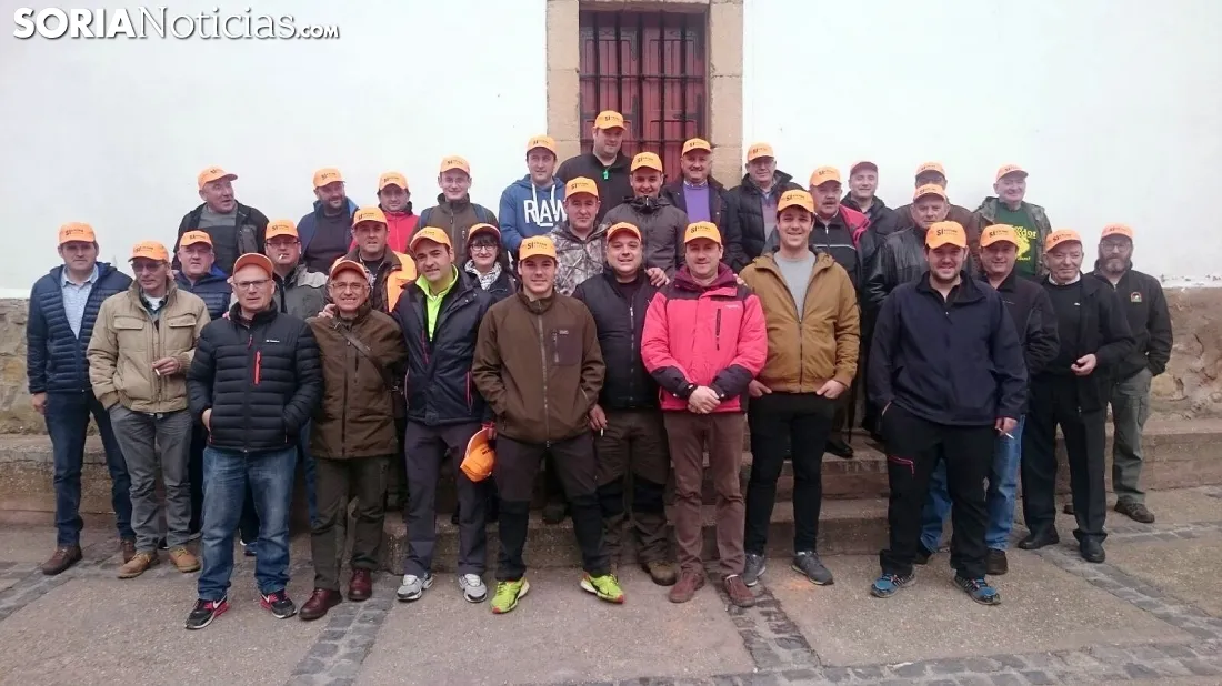 Cazadores llegados de Ágreda. /SN