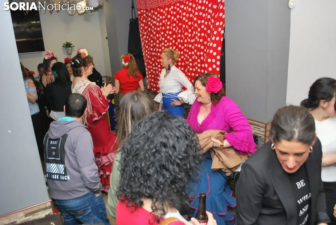 Ambiente rociero del bueno en El Calaverón. /SN