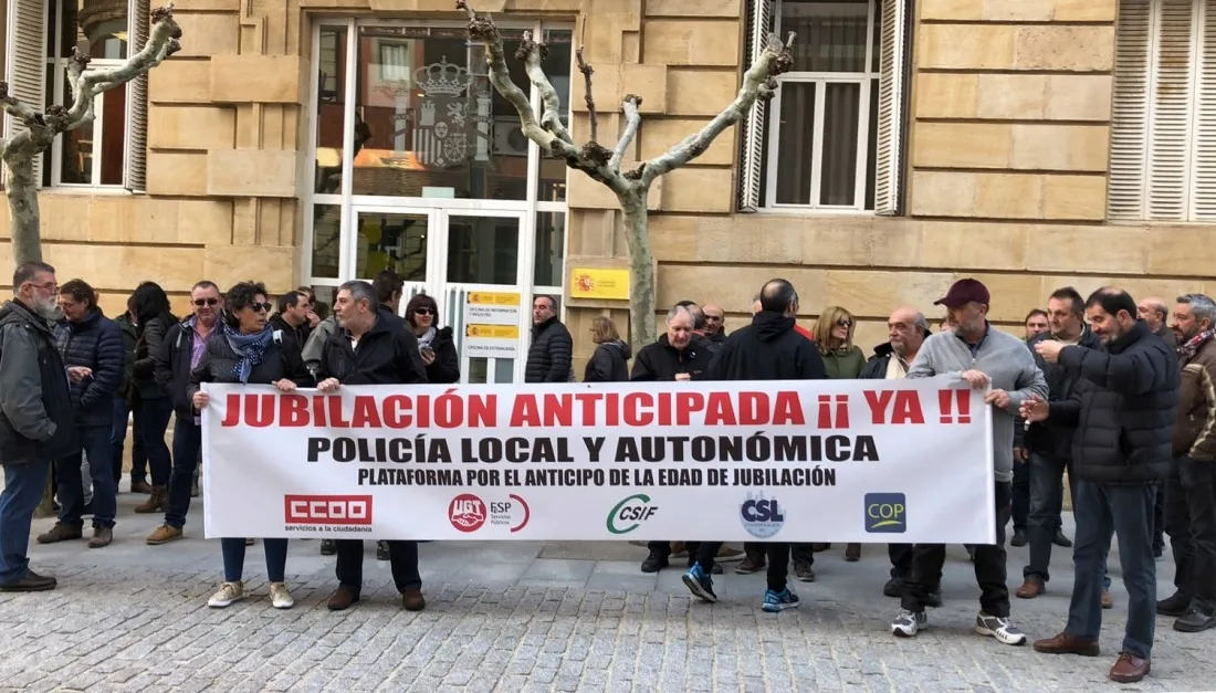 Una imagen de la concentración.