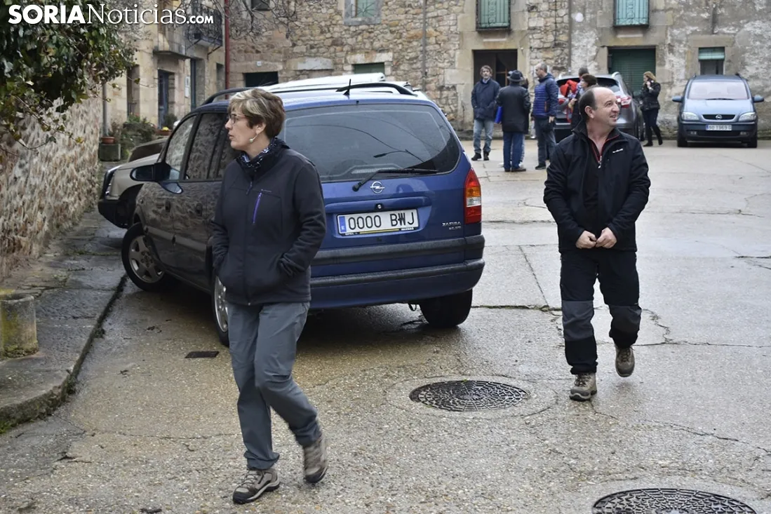 Visita de participantes en 'Arraigo' a El Royo.