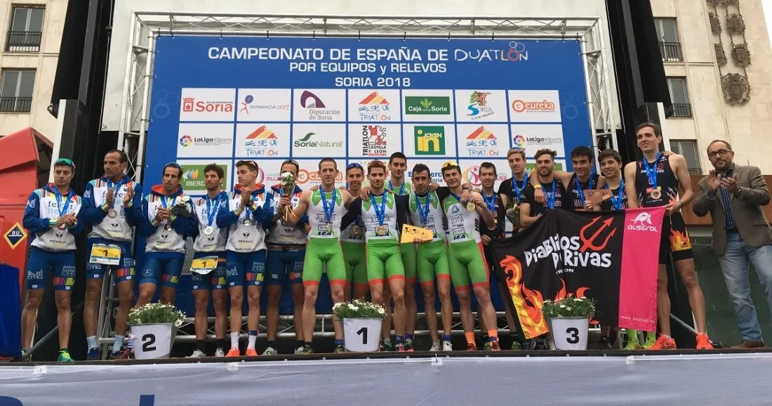 Campeones de la categoría élite.
