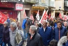 Manifestación para exigir pensiones más dignas.