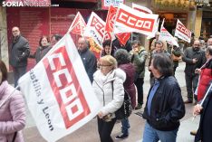 Manifestación para exigir pensiones más dignas.