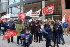Manifestación para exigir pensiones más dignas.