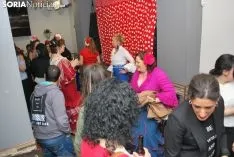 Ambiente rociero del bueno en El Calaverón. /SN