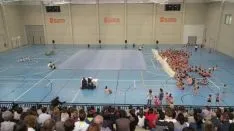 Foto 19 - 8 colegios de la capital participan en los juegos escolares de gimnasia r&iacute;tmica