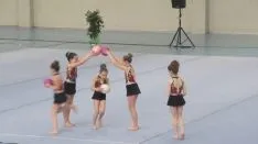 Foto 15 - 8 colegios de la capital participan en los juegos escolares de gimnasia r&iacute;tmica