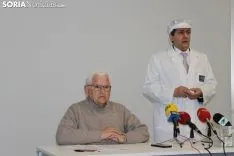 Presentación del nuevo queso freso de cabra y vaca en las instalaciones de Cañada Real de Soria.