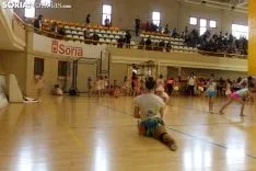 Campeonato de gimnasia rítmica en Soria. 