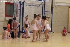 Campeonato de gimnasia rítmica en Soria. 